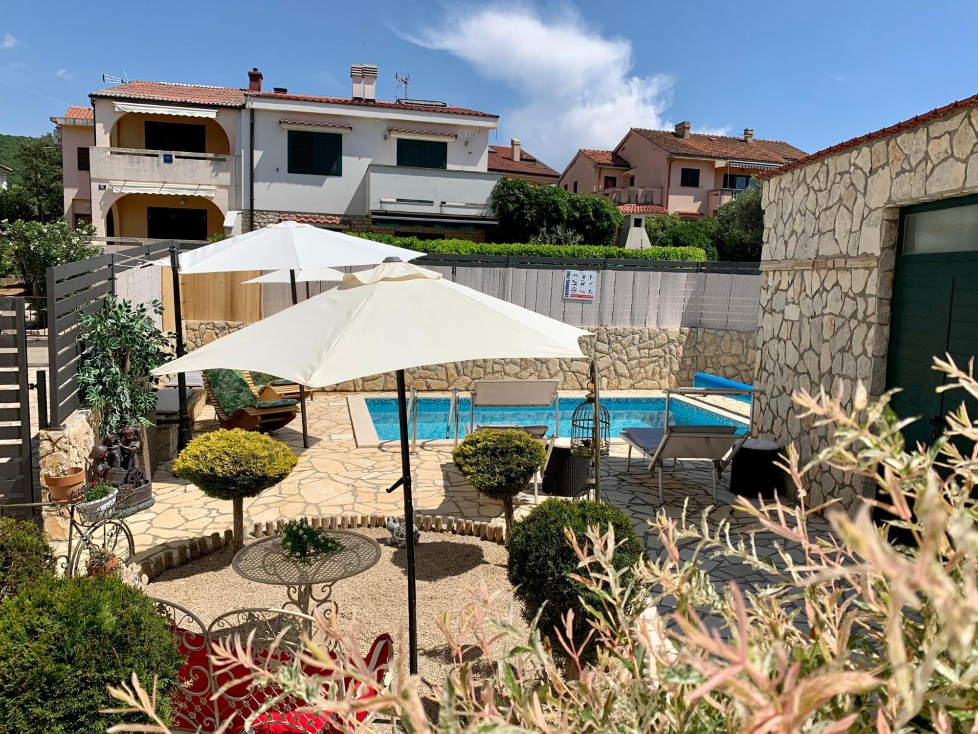 Villa Evamar, Island Krk Punat Eksteriør billede